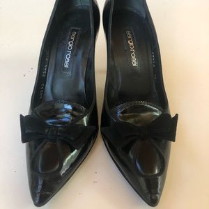 90s Sergio Rossi bowtie heels